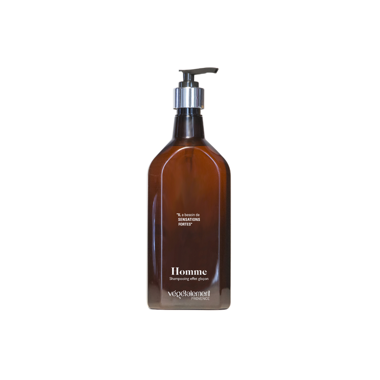 Cooling effect organic shampoo