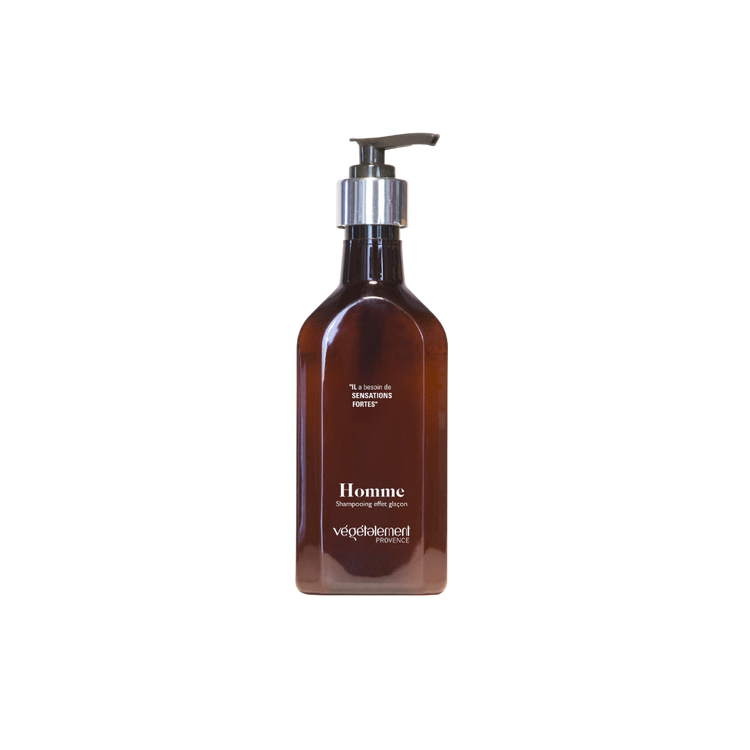 Cooling effect organic shampoo