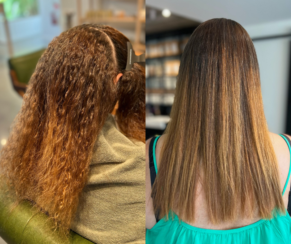 New hair straightening treatments best sale