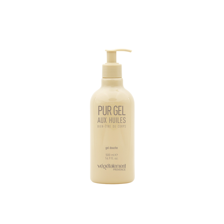 Pure hydrating shower gel with organic oils
