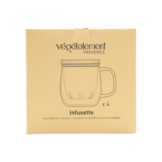 "Infusette", set of 4 individual mug infusers