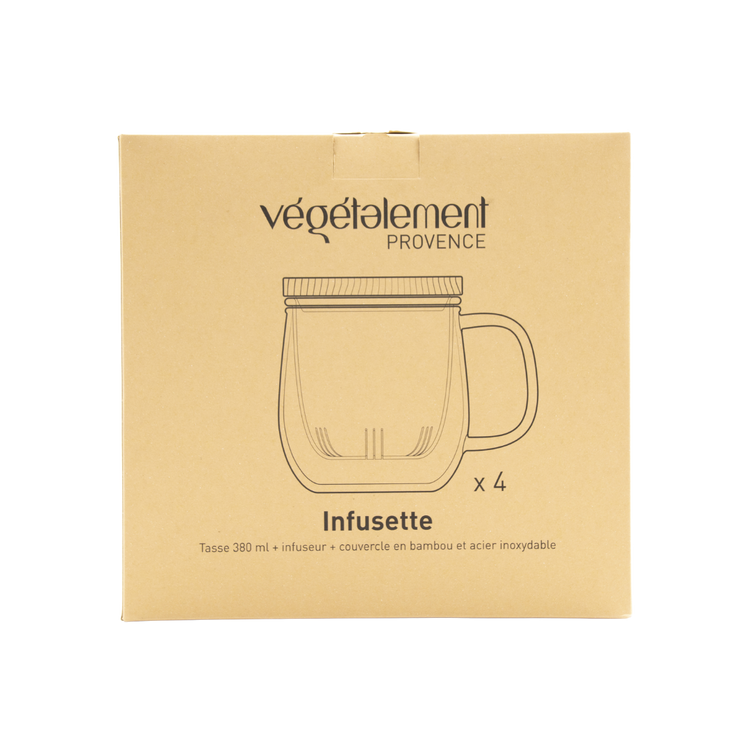 "Infusette", set of 4 individual mug infusers