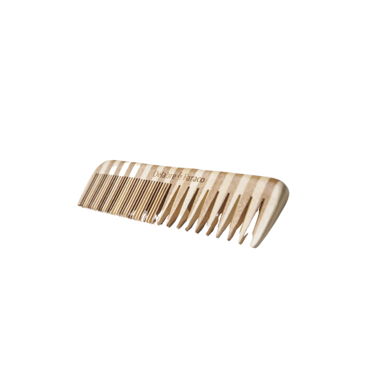 Wooden double row comb