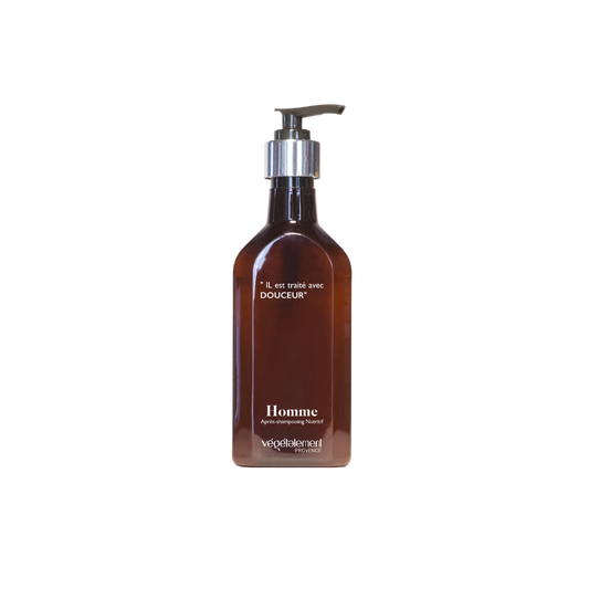 Nutritive organic conditioner - He is treated with softness